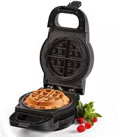 Mediashop Waffeleisen "PowerXL Waffle Star" schwarz