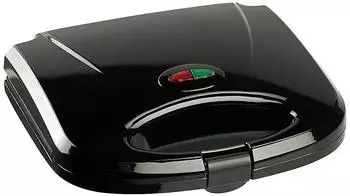 Rosenstein & Söhne Antihaft-beschichteter Sandwich-Toaster für 4 Portionen, 750 Watt