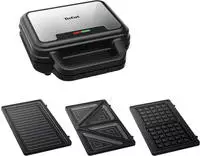 Tefal Sandwichmaker "Ultracompact 3-in-1 Sandwich/Waffel/Panini,