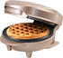Bestron kleiner Waffelmaker mit Antihaftbeschichtung (550 W)
