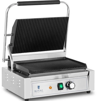 Royal Catering Ribbed panini croque-monsieur grill 2200 W