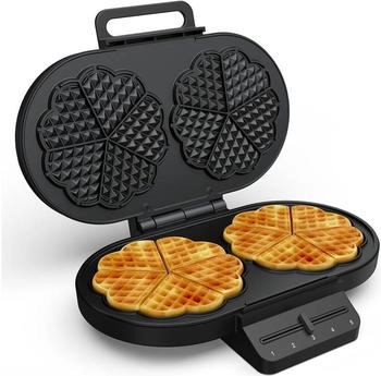 Princess Princess 132384 Herzförmiges Waffeleisen
