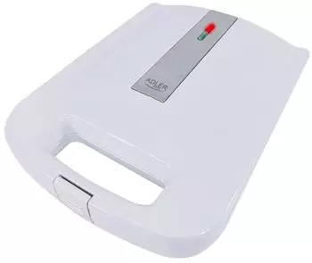 Adler AD 3055 Sandwichmaker 2000W, 4 Sandwiches, Antihaftbeschichtung (ad_3055w)
