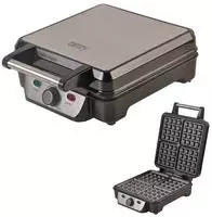 Camry CR 3025 Waffeleisen XXL 1500 Watt f&uuml;r 4 Waffeln