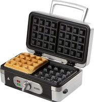 DOMO DO9136C Sandwich-Toaster Grillfunktion Silber, Schwarz