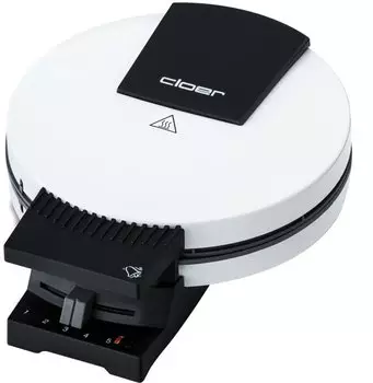 Cloer Waffeleisen 181 f&uuml;r Herzwaffeln, 930 Watt, wei&szlig; / schwarz