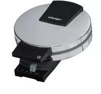 Cloer 0185, Cloer Waffelautomat (0185) Schwarz/Silber