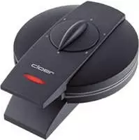 Cloer 1620 - Waffeleisen - 930 W - Schwarz (1620)