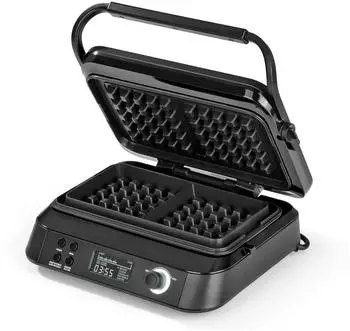 N8WERK Waffeleisen 1600 W Premium Midnight Edition