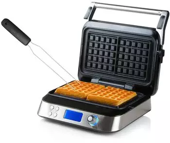 DOMO DO9219W Waffeleisen mit Display