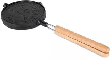 Petromax Wende-Waffeleisen aus Gusseisen für Grill und Camping