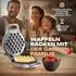 Clatronic Bubble-Waffeln 22x12x29 cm WA 3772