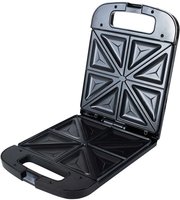 Adler AD 3055 Sandwichmaker f&uuml;r 4 Sandwiches mit Antihaftbeschichtung Wei&szlig; (AD 3055