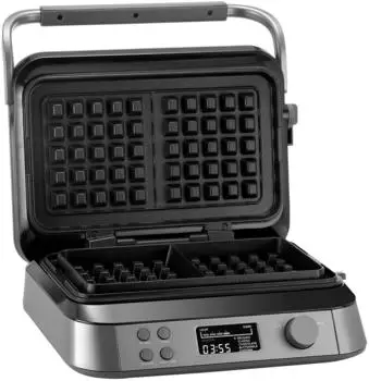 KLAMER Belgisches Waffeleisen f&uuml;r 2 Waffeln 1600W