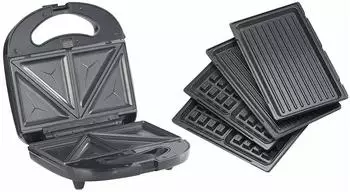 Rosenstein & Söhne 3in1-Sandwichmaker (NX8395-944) Rosenstein & Söhne 3in1-Sandwichmaker (NX8395-944)