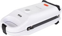 Silva Homeline CM 303 Donut-Maker inkl. wechselbarer Zusatzplatten Wei&szlig;, Schwarz