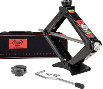 Heyner Scherenwagenheber 2,0t Runder Sattel + Austauschbares Gummipad