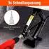 LuxusKollektion Scherenwagenheber 2,5t, Hubhöhe bis 43cm, für Auto & SUV