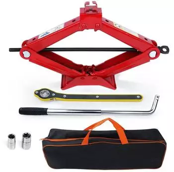 LuxusKollektion Scherenwagenheber 3t, Hubbereich 120-445mm, f&uuml;r PKW & SUV