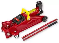 IWH 010008, IWH 2to Rangierwagenheber 2 t Arbeitsh&ouml;he: 12.5 - 33 cm Rot