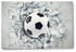 IMEX Fußball sprengt Beton 100x75cm