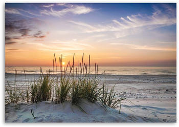 Feeby Sonnenuntergang über dem Strand 90x60cm