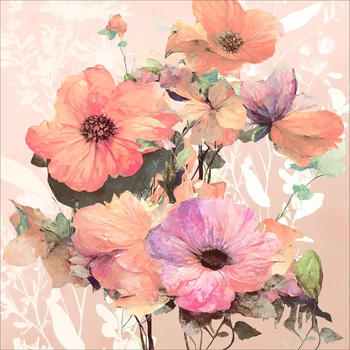 Pro-Art Watercolor Flowers VI 50x50cm