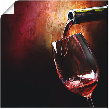 Art-Land Wein Rotwein 70x70cm