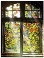 Artland Wandbild "Altbau" Fenster & T&uuml;ren 1 Stk. tlg. als Alubild, Leinwandbild,