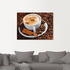 Art-Land Cappuccino Kaffee 80x60cm
