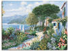 Artland Wandbild »Verstecktes Paradies«, Garten, (1 St.), als Leinwandbild,