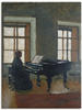 Artland Wandbild »Am Klavier. 1910«, Instrumente, (1 St.), als Leinwandbild,...