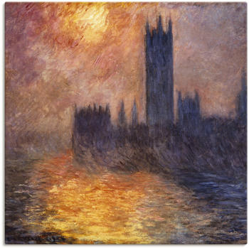 Art-Land Das Parlament in London bei Sonnenuntergang 1904 50x50cm