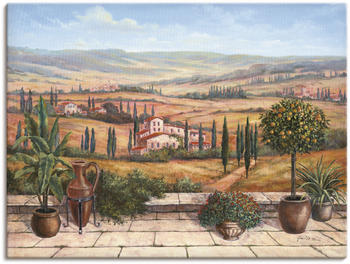 Art-Land Terrasse in der Toskana 80x60cm