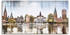 Art-Land Lüneburg Skyline Abstrakte Collage 100x50cm