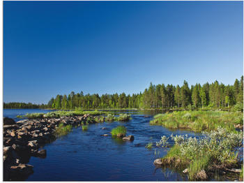 Art-Land Am Fluss in Finnland 60x45cm