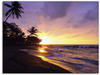 Artland Wandbild »Tropischer Strand«, Sonnenaufgang & -untergang, (1 St.), als