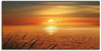 Art-Land Sonnenuntergang über dem Meer 150x75cm
