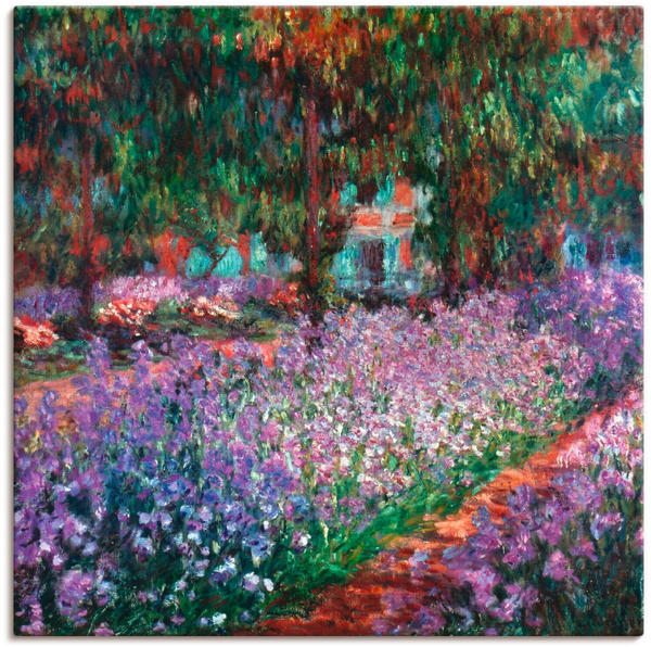 Art-Land Der Garten des Künstlers bei Giverny 1900 50x50cm