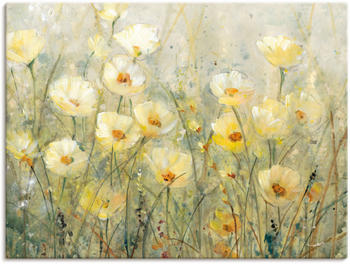 Art-Land Sommer in voller Blüte I Leinwandbild 60x45cm