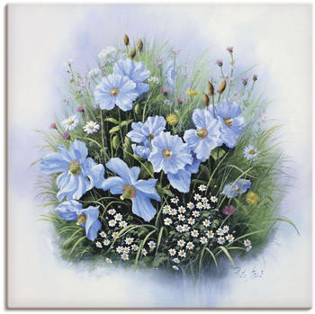 Art-Land Blaue Blumen 40x40cm