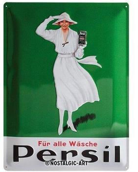 Nostalgic Art Persil Weiße Dame Grün 30x40cm