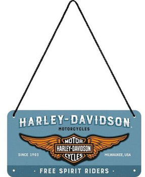Nostalgic Art Harley-Davidson Harley-Davidson Logo 20x10cm