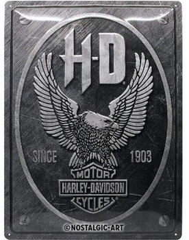 Nostalgic Art Harley-Davidson Metal Eagle 30x40cm