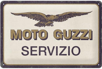 Nostalgic Art Moto Guzzi Servizio 30x20cm