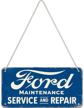 Nostalgic Art Ford Service & Repair 20x10cm