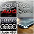 Nostalgic Art Audi Logo Evolution 30x40cm