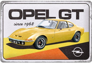 Nostalgic Art Opel GT since 1968 30x20cm