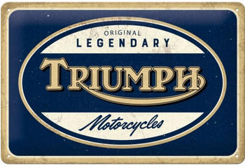 Nostalgic Art Triumph Legendary Motorcycles 30x20cm