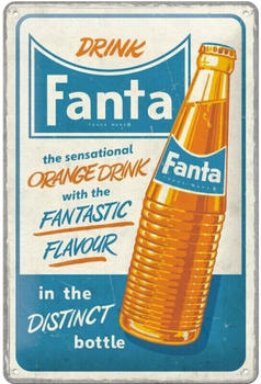 Nostalgic Art Fanta Fanta Sensational Orange Drink 20x30cm